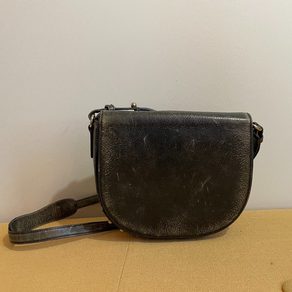Alexander Wang Distressed Leather Lia Crossbody Bag